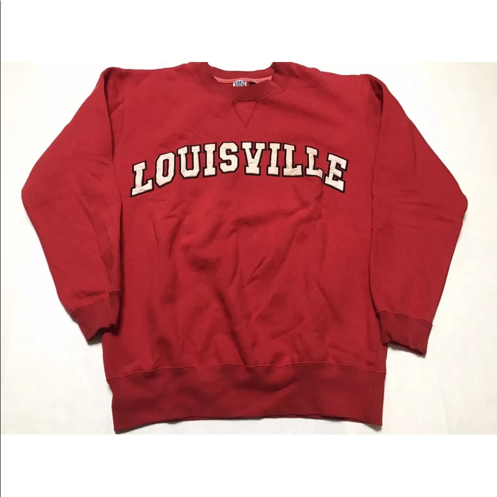 Vintage 90s University Of Louisville Sweatshirt